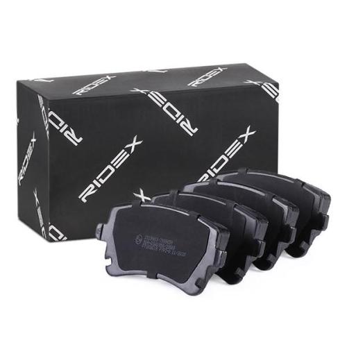 RIDEX Bremsbelagsatz Bremsbeläge Hinten für VW Transporter T5 Bus Multivan V Bild RIDEX Bremsbelagsatz Bremsbeläge Hinten für VW Transporter T5 Bus Multivan V