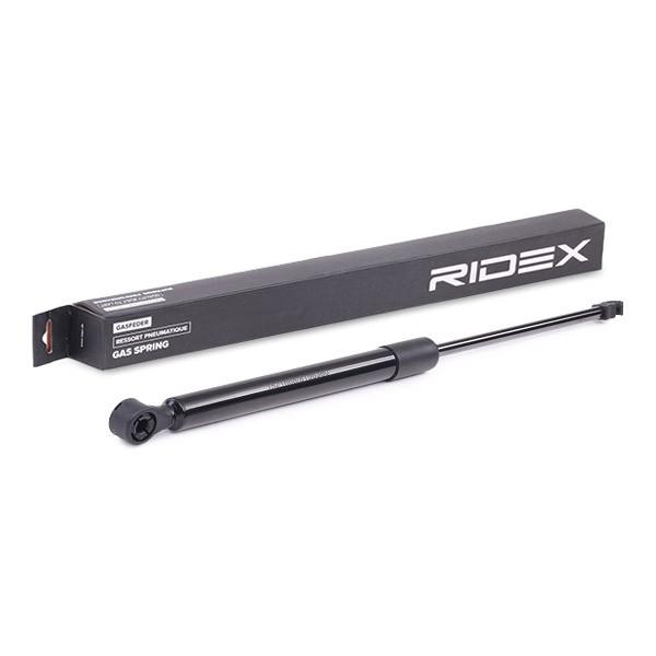 RIDEX 219G0280 Heckklappendämpfer hinten Länge:365mm 290N Hub: 145mm für VOLVO