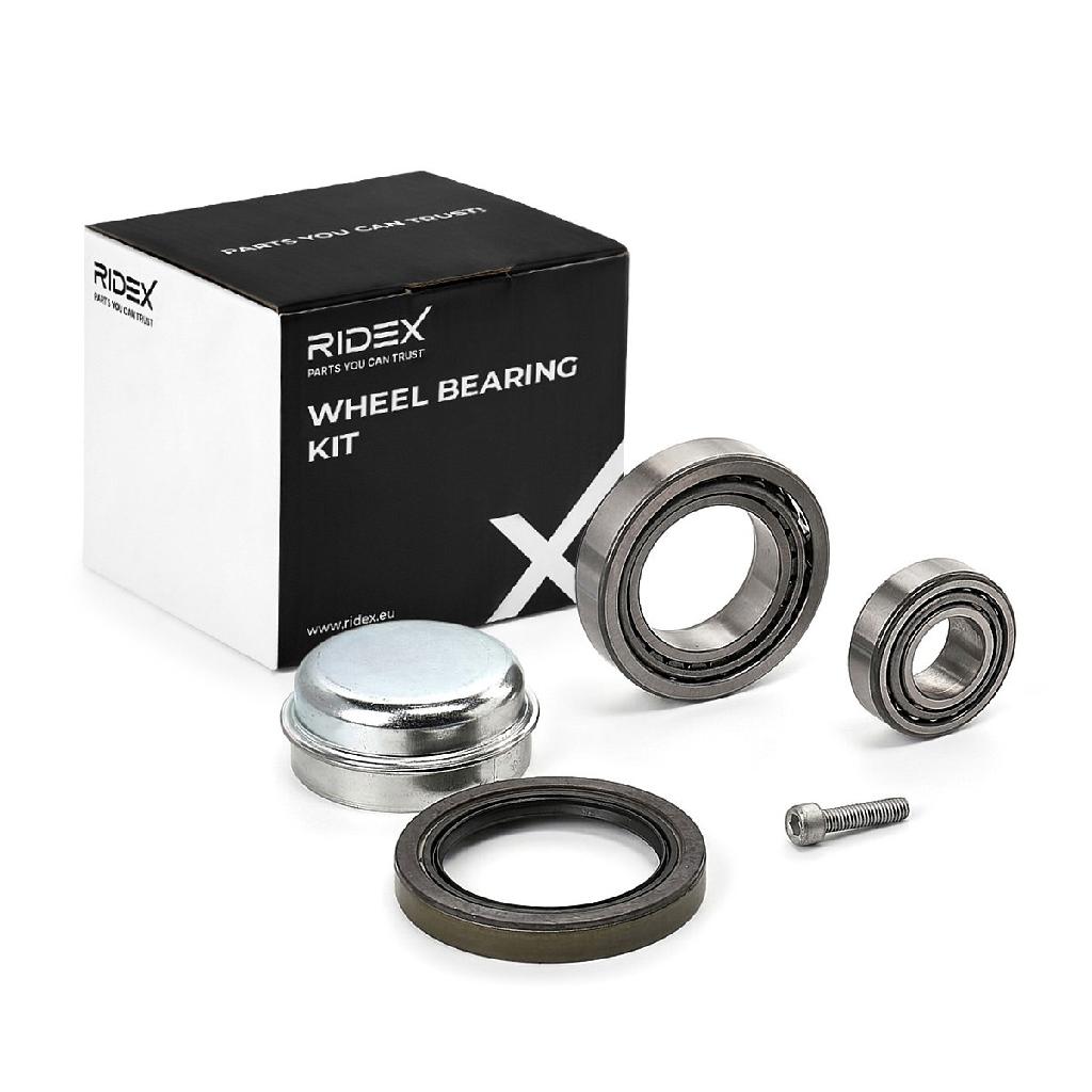 RIDEX 654W0396 Radlagersatz pro 1 Rad Vorne beidseitig passend für MERCEDES-BENZ