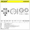 RIDEX 654W0459 Radlagersatz pro 1 Rad Hinten für BMW 5 Limousine (E34) Bild RIDEX 654W0459 Radlagersatz pro 1 Rad Hinten für BMW 5 Limousine (E34)