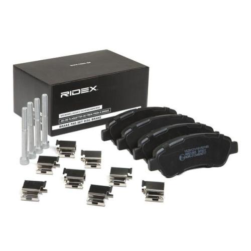 RIDEX Bremsbelagsatz Bremsbeläge Hinten für FIAT Ducato Kastenwagen (250, 290) Bild RIDEX Bremsbelagsatz Bremsbeläge Hinten für FIAT Ducato Kastenwagen (250, 290)