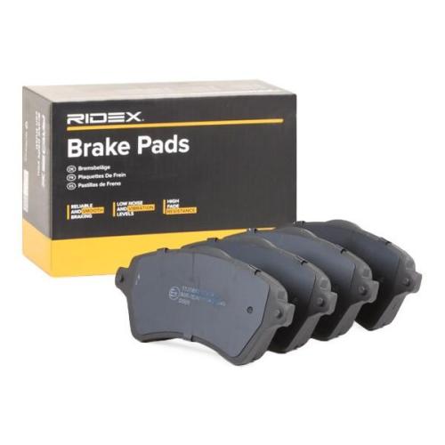 RIDEX Bremsbelagsatz Bremsbeläge Vorne für NISSAN NP300 Navara Pickup (D23) Bild RIDEX Bremsbelagsatz Bremsbeläge Vorne für NISSAN NP300 Navara Pickup (D23)