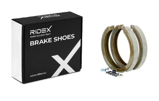 RIDEX Bremsbacken Satz für Trommelbremse Hinten für MAZDA CX-7 (ER) 70B0085 Bild RIDEX Bremsbacken Satz für Trommelbremse Hinten für MAZDA CX-7 (ER) 70B0085