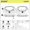 RIDEX Bremsbelagsatz Bremsbeläge Hinten für FIAT TIPO Kombi (356) Bild RIDEX Bremsbelagsatz Bremsbeläge Hinten für FIAT TIPO Kombi (356)