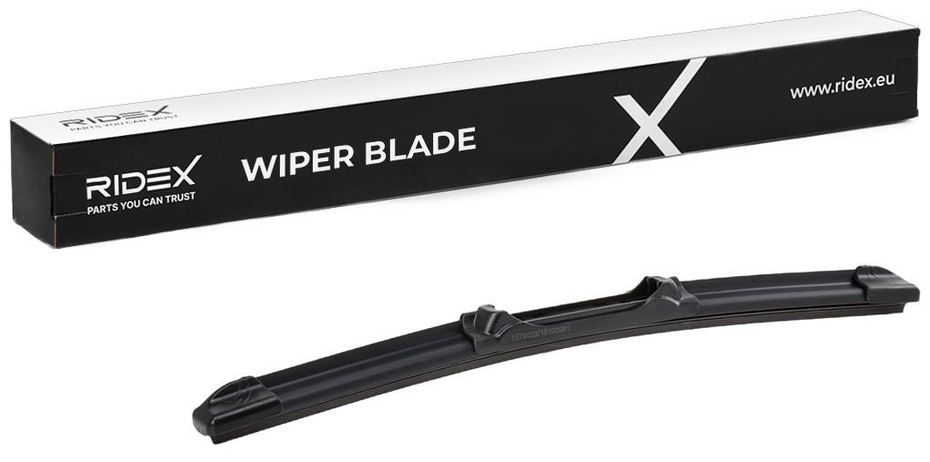 RIDEX Scheibenwischer Wischblatt Stück mit Spoiler Heckwischer Hinten Länge: