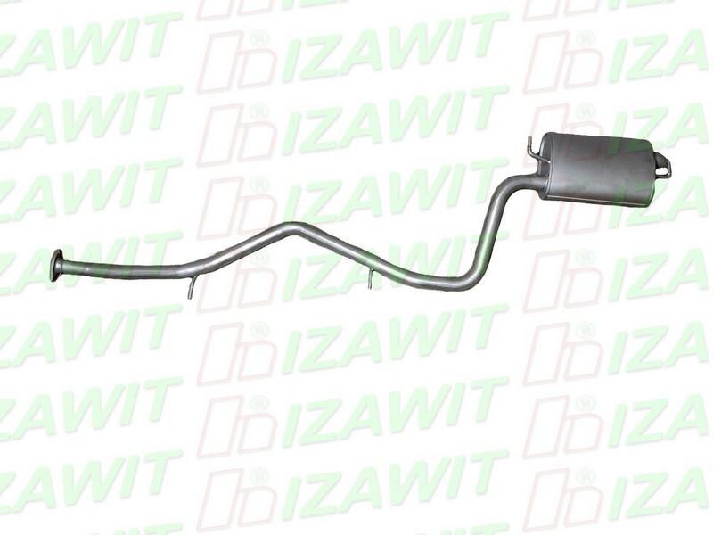 IZAWIT Endschalldämpfer Hinten für TOYOTA AVENSIS Station Wagon (ZRT27, ADT27)