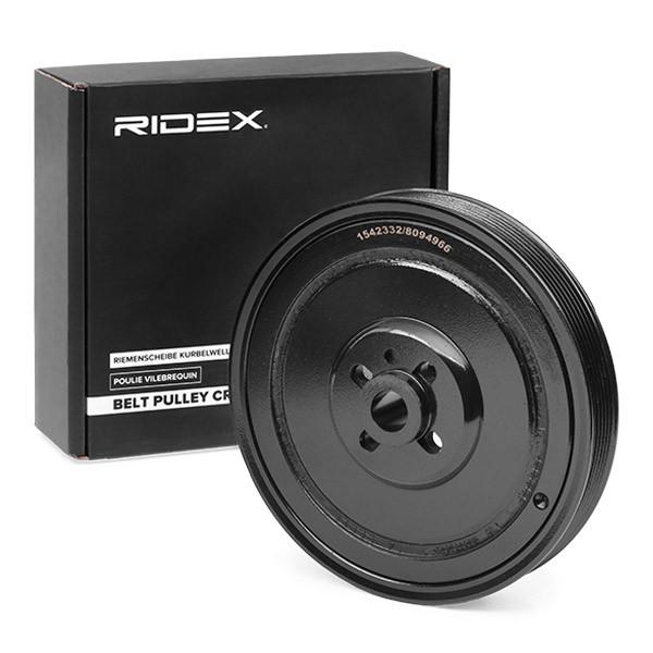 RIDEX 3213B0005 Riemenscheibe Kurbelwelle 188mm Kurbelwellenriemenscheibe für VW