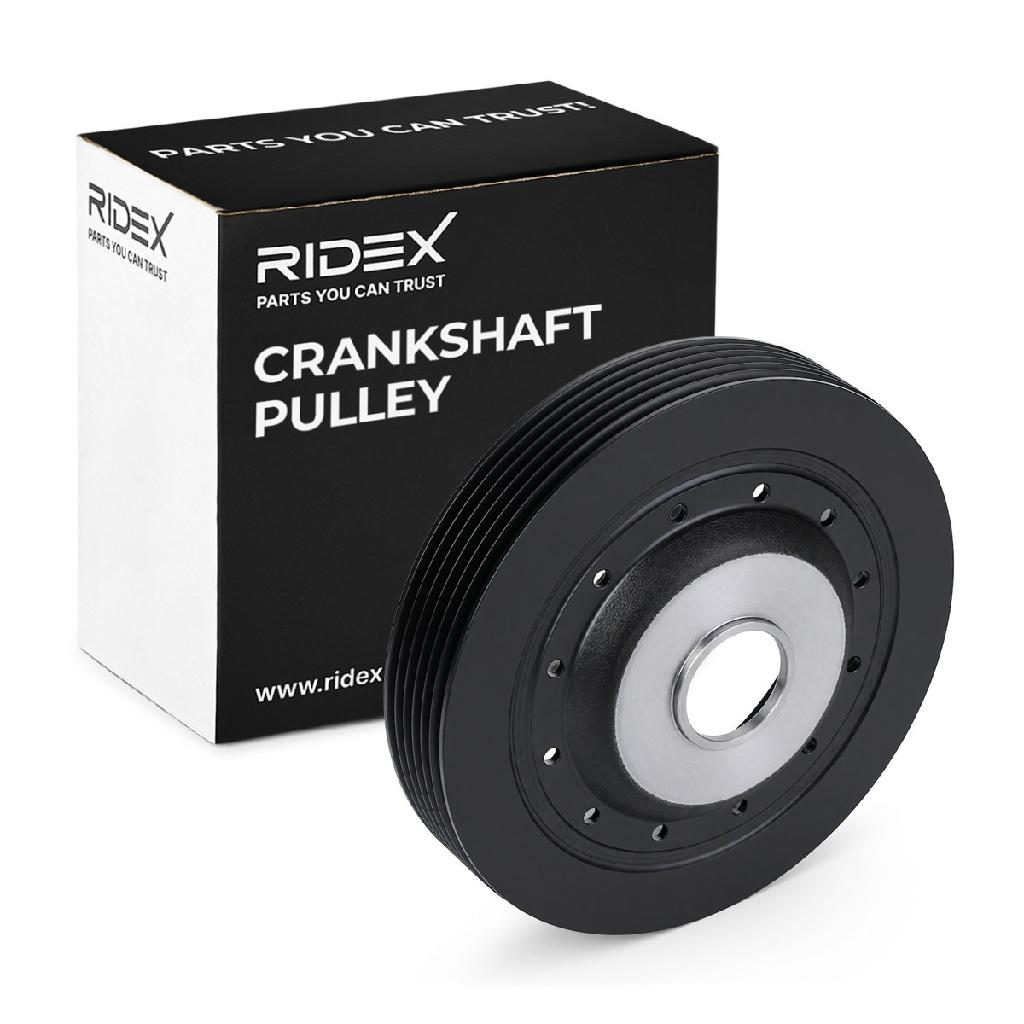 RIDEX 3213B0047 Riemenscheibe Kurbelwelle Kurbelwellenriemenscheibe für NISSAN