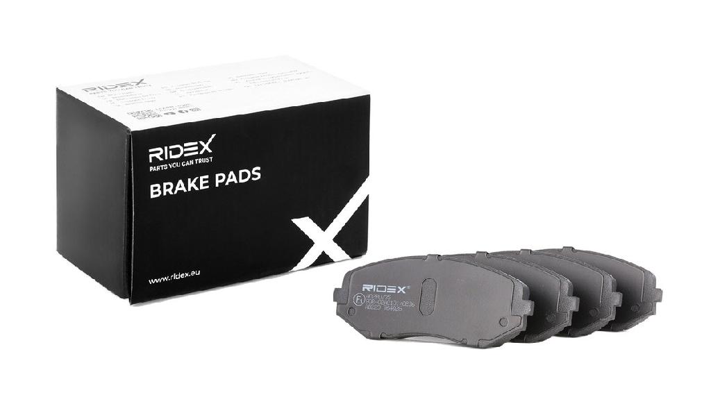 RIDEX Bremsbelagsatz Bremsbeläge Vorne für SUZUKI Grand Vitara II SUV XL7 II