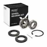 RIDEX 654W0478 Radlagersatz pro 1 Rad Hinten beidseitig Wälzlager für VW