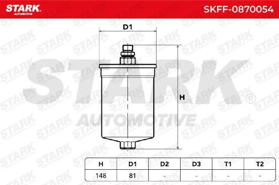 STARK SKFF-0870054 Kraftstofffilter Line Filter passend für MERCEDES-BENZ Bild STARK SKFF-0870054 Kraftstofffilter Line Filter passend für MERCEDES-BENZ