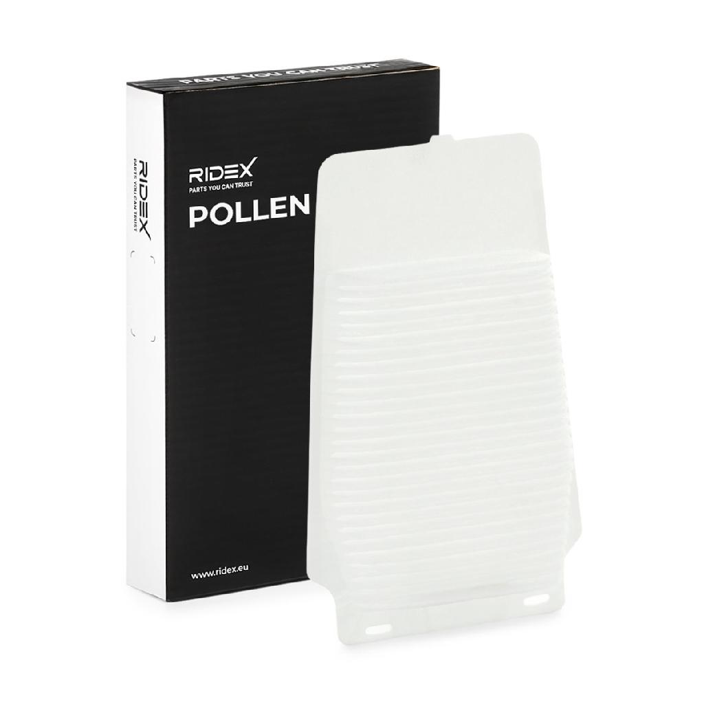 RIDEX 424I1039 Innenraumfilter Pollenfilter Höhe: 20 Breite: 129 Länge: 198