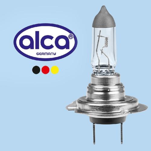 ALCA H7 Glühlampe Fernscheinwerfer 55W PX26d Fernlicht Halogen Birne 720070 Bild ALCA H7 Glühlampe Fernscheinwerfer 55W PX26d Fernlicht Halogen Birne 720070
