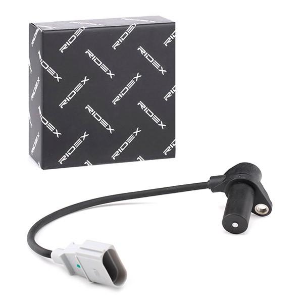 RIDEX Kurbelwellensensor 833C0126 250 mm Anzahl der Steckkontakte: 3 für VW