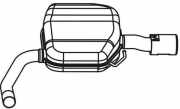 VEGAZ Endschalldämpfer Hinten Rechts für VOLVO V70 III (135)