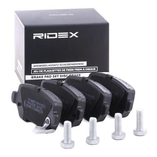 RIDEX Bremsbelagsatz Bremsbeläge Hinten für OPEL ZAFIRA B (A05) Meriva A (X03) Bild RIDEX Bremsbelagsatz Bremsbeläge Hinten für OPEL ZAFIRA B (A05) Meriva A (X03)