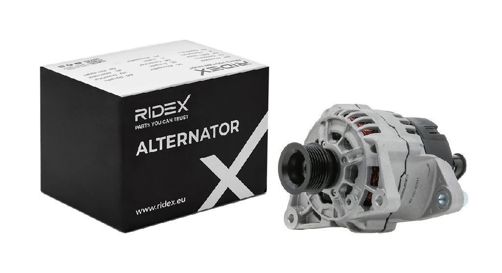 RIDEX 4G0295 Lichtmaschine 90A 14V Drehrichtung im Uhrzeigersinn mit für BMW