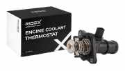 RIDEX 316T0127 Thermostat Kühlmittel Kühlwasserthermostat mit Dichtung mit 105°C