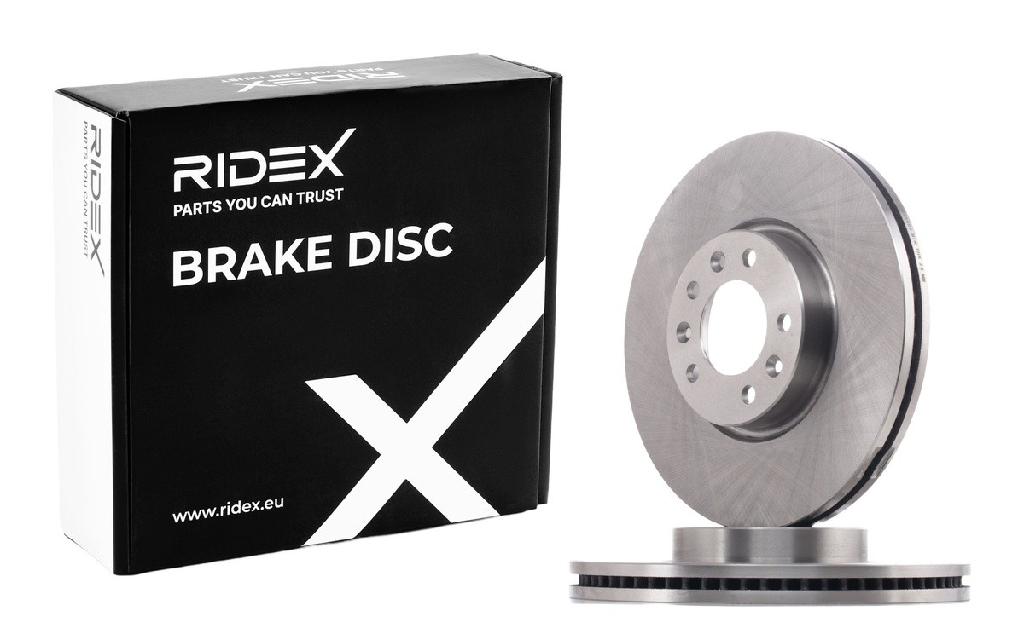 RIDEX 82B1735 2x Bremsscheiben Vorne Ø304mm Belüftet für OPEL 1647883380