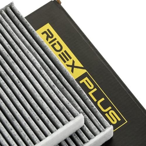 RIDEX PLUS 424I0202P Innenraumfilter Pollenfilter Aktivkohlefilter Höhe: 31 Bild RIDEX PLUS 424I0202P Innenraumfilter Pollenfilter Aktivkohlefilter Höhe: 31