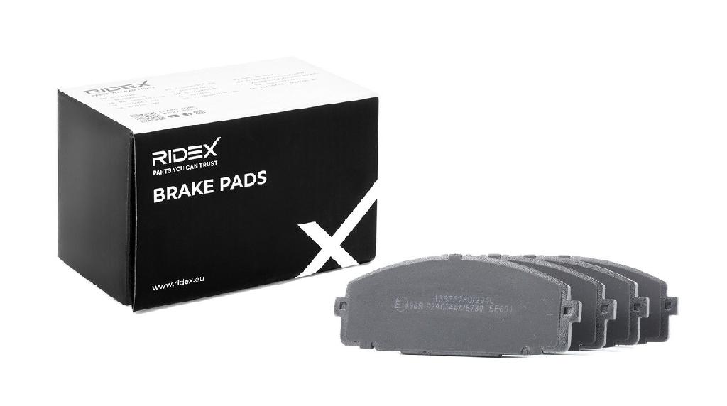 RIDEX Bremsbelagsatz Bremsbeläge Vorne für TOYOTA HIACE IV Kasten Hiace IV Bus