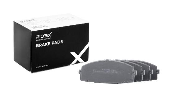 RIDEX Bremsbelagsatz Bremsbeläge Vorne für TOYOTA HIACE IV Kasten Hiace IV Bus Bild RIDEX Bremsbelagsatz Bremsbeläge Vorne für TOYOTA HIACE IV Kasten Hiace IV Bus