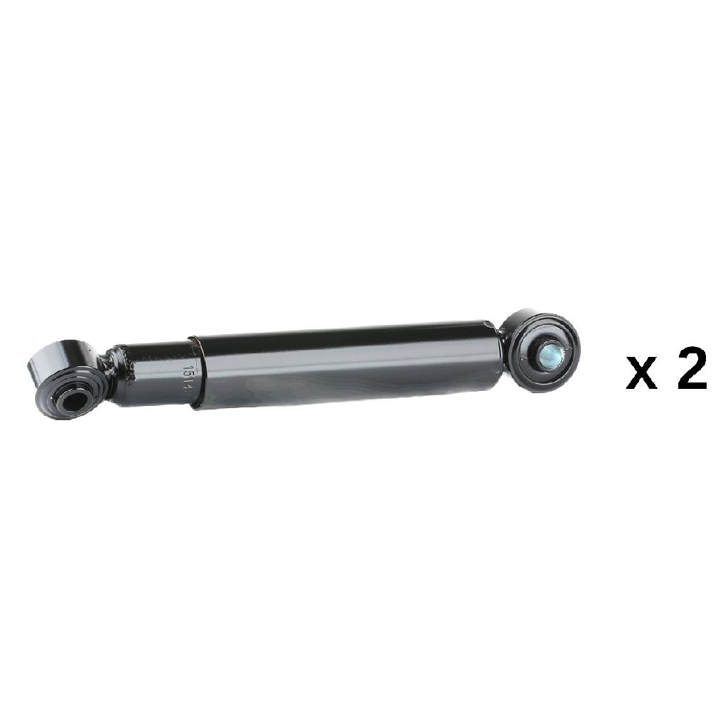 RIDEX 854S20882 2x Stoßdämpfer Öldruck Hinten für SUZUKI Alto (EF) 4180070F01