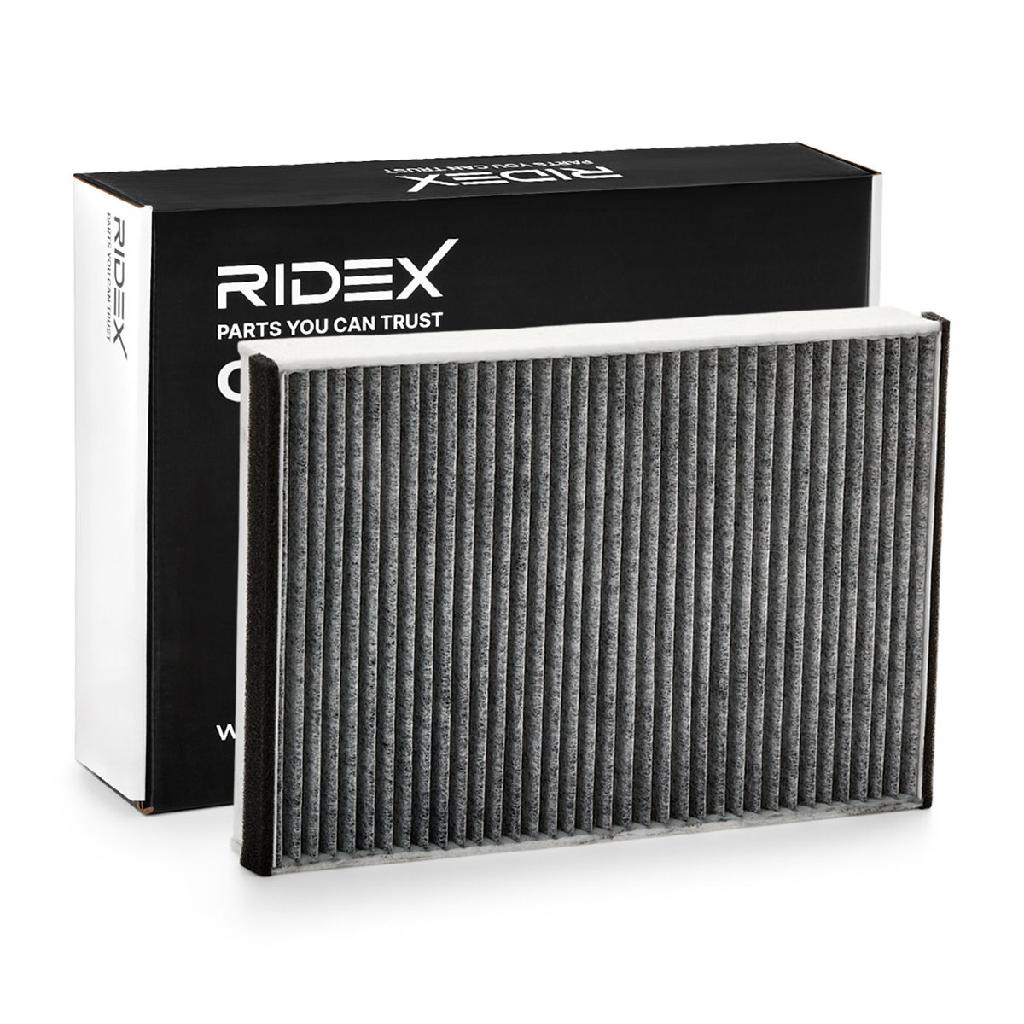 RIDEX 424I0387 Innenraumfilter Pollenfilter Aktivkohlefilter Höhe: 29 Breite: