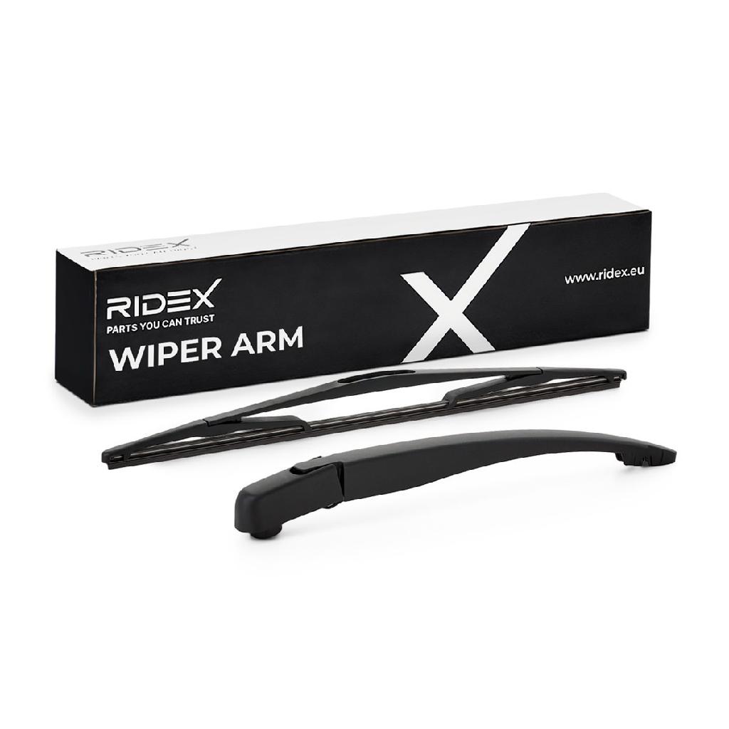 RIDEX Wischerarm Scheibenwischerarm 301W0064 hinten mit Wischblatt für OPEL