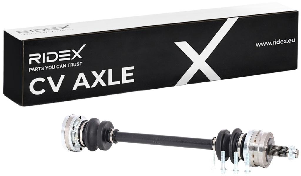 RIDEX Antriebswelle Achswelle Hinten links rechts passend für MERCEDES-BENZ 190