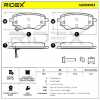 RIDEX Bremsbelagsatz Bremsbeläge Hinten für NISSAN NP300 Navara Pickup (D23) Bild RIDEX Bremsbelagsatz Bremsbeläge Hinten für NISSAN NP300 Navara Pickup (D23)