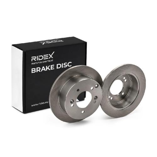 RIDEX 82B0242 2x Bremsscheiben Hinten Ø262mm voll für HYUNDAI ix35 Bild RIDEX 82B0242 2x Bremsscheiben Hinten Ø262mm voll für HYUNDAI ix35