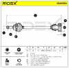RIDEX Antriebswelle Achswelle Vorne links rechts für AUDI 80 (89, 89Q, 8A, B3) Bild RIDEX Antriebswelle Achswelle Vorne links rechts für AUDI 80 (89, 89Q, 8A, B3)