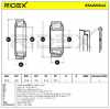 RIDEX 654W0042 Radlagersatz pro 1 Rad Hinten beidseitig Foto entspricht für VW Bild RIDEX 654W0042 Radlagersatz pro 1 Rad Hinten beidseitig Foto entspricht für VW