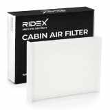 RIDEX 424I0374 Innenraumfilter Pollenfilter Höhe: 35 Breite: 180 Länge: 250