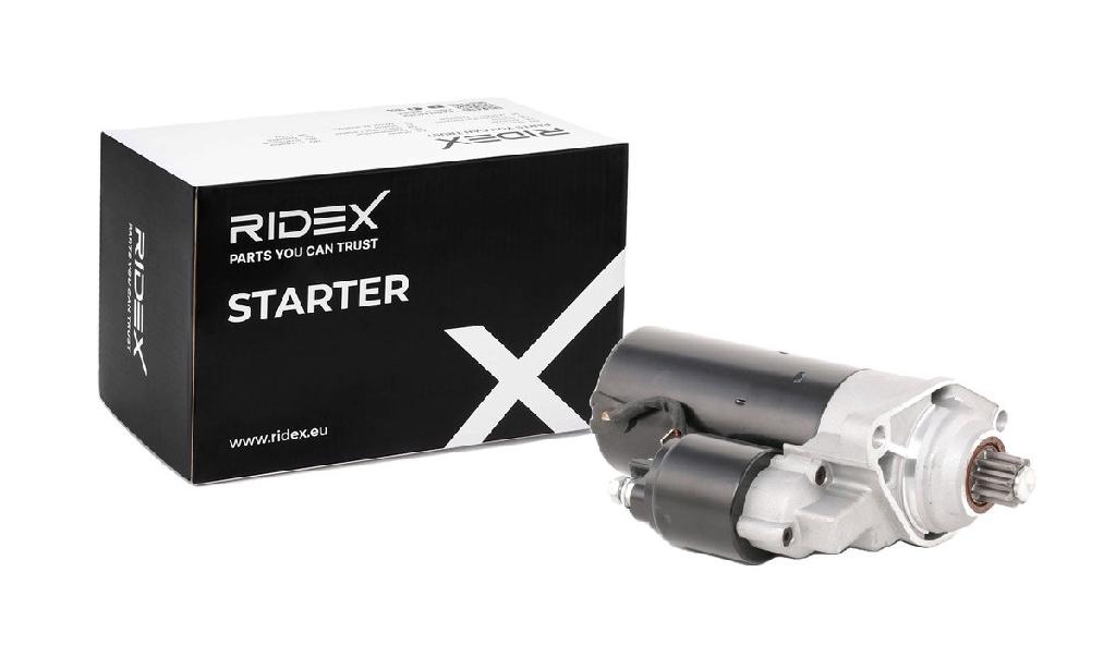 RIDEX Motor Starter/Anlasser 1,8kW für VW Lupo (6X1, 6E1) POLO (6N2) für SEAT