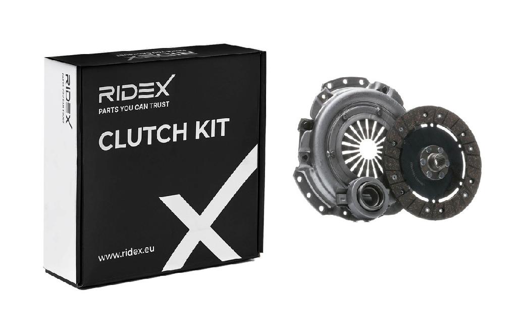 RIDEX 479C0573 Kupplungssatz für FIAT 500 Limousine 4317694 5881081 5888341