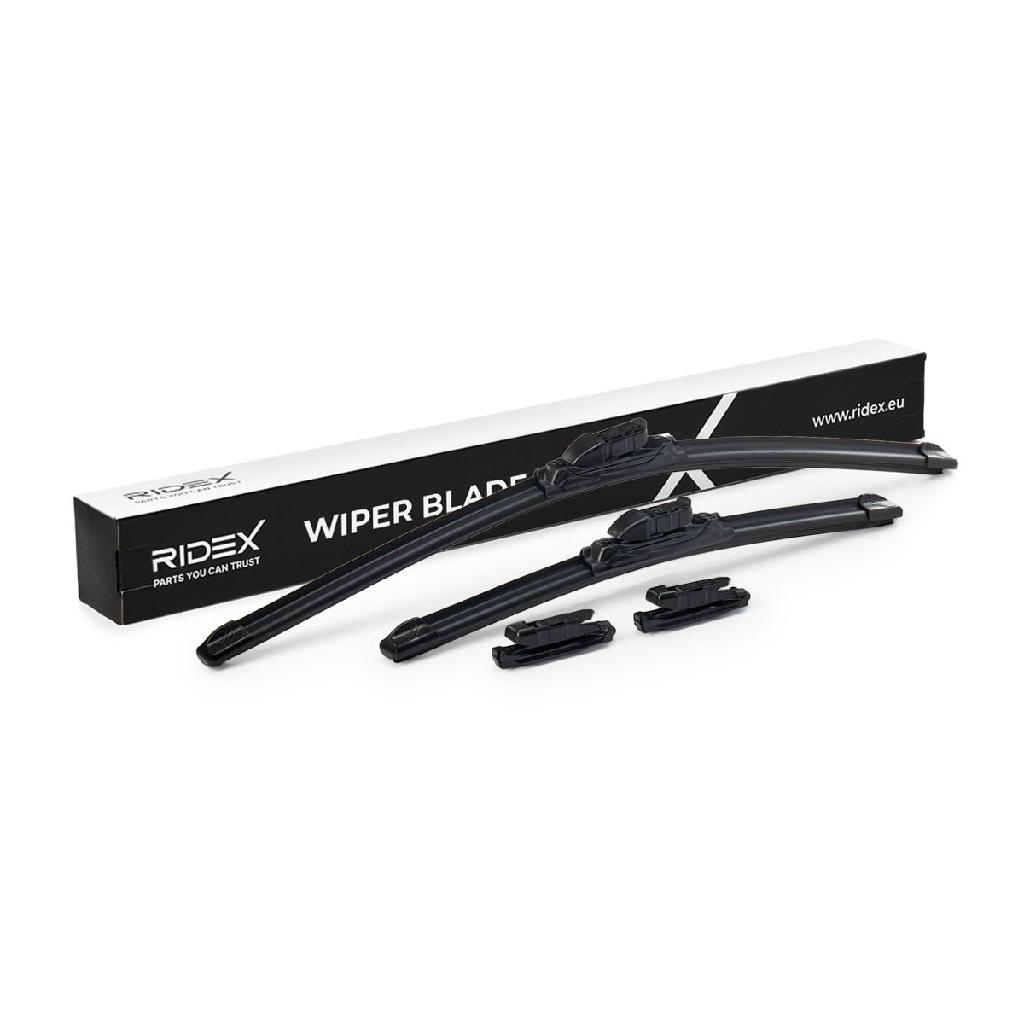 RIDEX Scheibenwischer Satz Wischerblätter Satz mit Spoiler Vorne Länge 1: 600mm