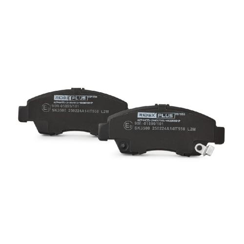 RIDEX PLUS Bremsbelagsatz Bremsbeläge Vorne für HONDA Jazz II Schrägheck Bild RIDEX PLUS Bremsbelagsatz Bremsbeläge Vorne für HONDA Jazz II Schrägheck