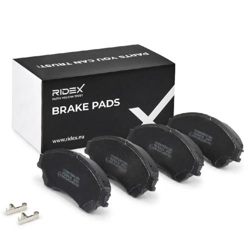 RIDEX Bremsbelagsatz Bremsbeläge Vorne für SUZUKI VITARA (LY) SX4 S-Cross (JY) Bild RIDEX Bremsbelagsatz Bremsbeläge Vorne für SUZUKI VITARA (LY) SX4 S-Cross (JY)