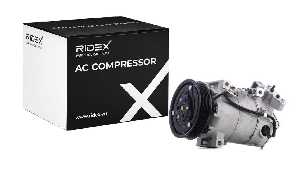 RIDEX A/C Kompressor für Klimaanlage Klimakompressor mit ID: VCS14EC mit ID: PAG