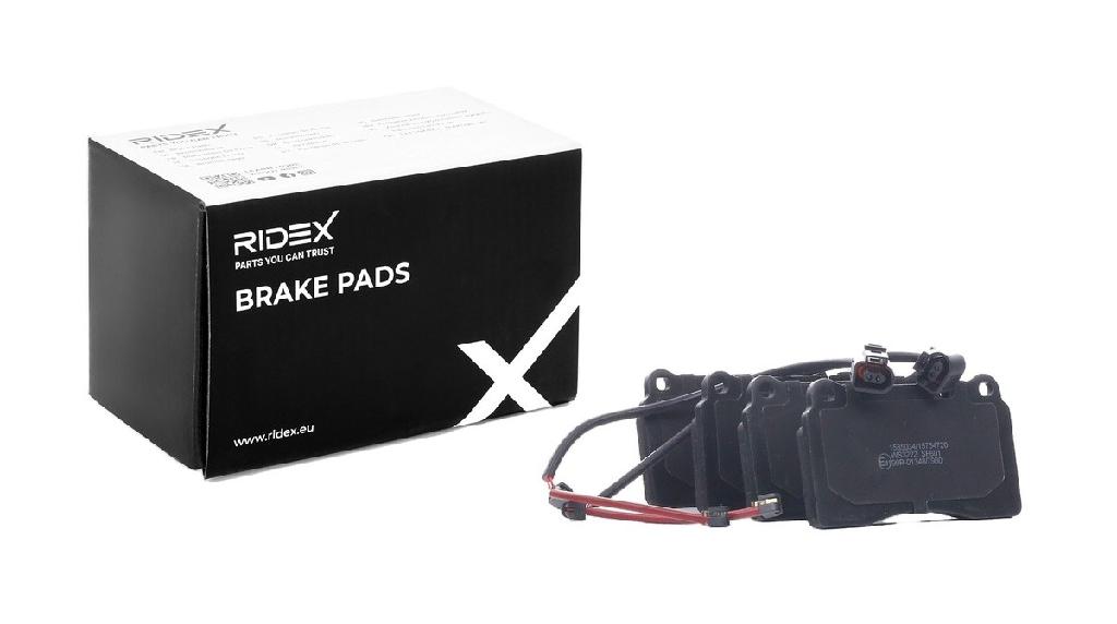 RIDEX Bremsbelagsatz Bremsbeläge Vorne für AUDI A3 Sportback (8PA) für CUPRA