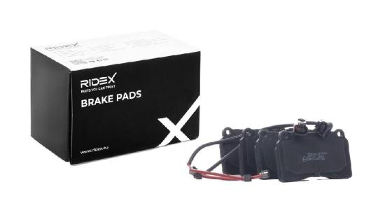 RIDEX Bremsbelagsatz Bremsbeläge Vorne für AUDI A3 Sportback (8PA) für CUPRA Bild RIDEX Bremsbelagsatz Bremsbeläge Vorne für AUDI A3 Sportback (8PA) für CUPRA
