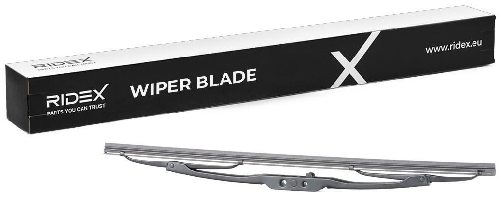 RIDEX Scheibenwischer Wischblatt Stück ohne Spoiler Vorne Länge: 380mm Standard