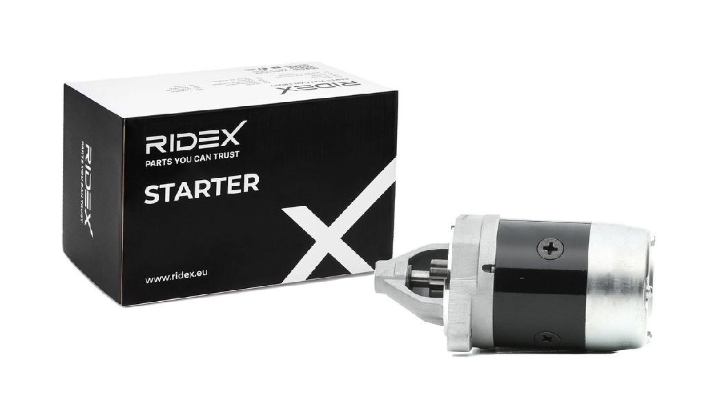 RIDEX Motor Starter/Anlasser 0,9kW für HYUNDAI GETZ (TB) für KIA RIO II (JB)