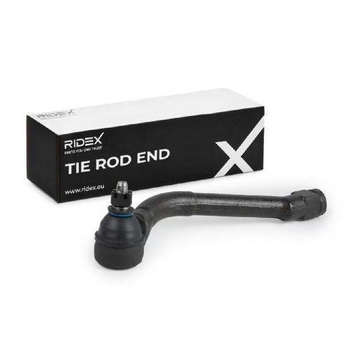 RIDEX Spurstangenkopf außen links Vorderachse Traggelenk M10X1.25 914T0376 Bild RIDEX Spurstangenkopf außen links Vorderachse Traggelenk M10X1.25 914T0376