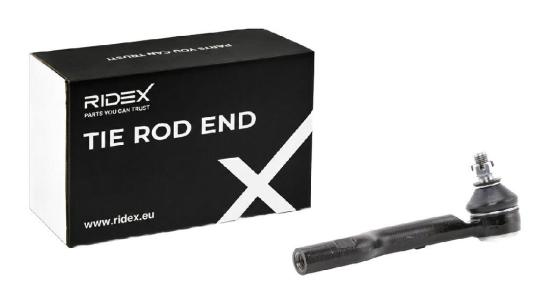 RIDEX Spurstangenkopf außen links Vorderachse Traggelenk M12X1.25 914T0256 Bild RIDEX Spurstangenkopf außen links Vorderachse Traggelenk M12X1.25 914T0256