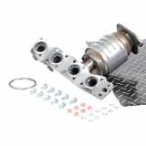 RIDEX 429C0010 Katalysator Kat mit Anbau-/Befestigungsmaterial mit Anbauteilen
