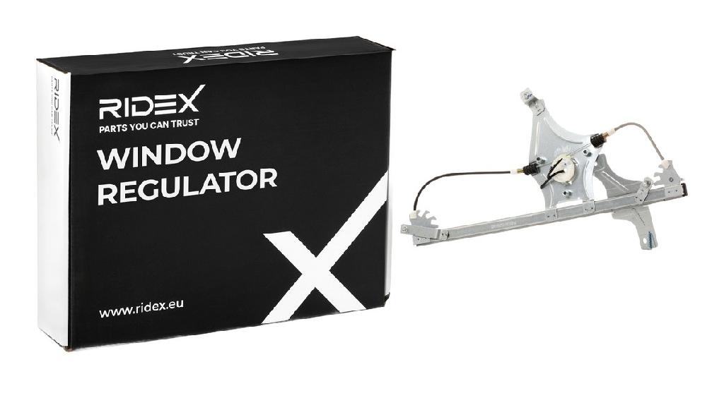 RIDEX 1561W0553 Fensterheber Vorne Rechts ohne Elektromotor passend für PEUGEOT