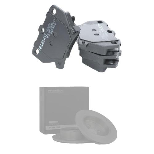 RIDEX Bremsenset Hinten Ø279mm - Bremsscheiben und Beläge für TOYOTA COROLLA Bild RIDEX Bremsenset Hinten Ø279mm - Bremsscheiben und Beläge für TOYOTA COROLLA